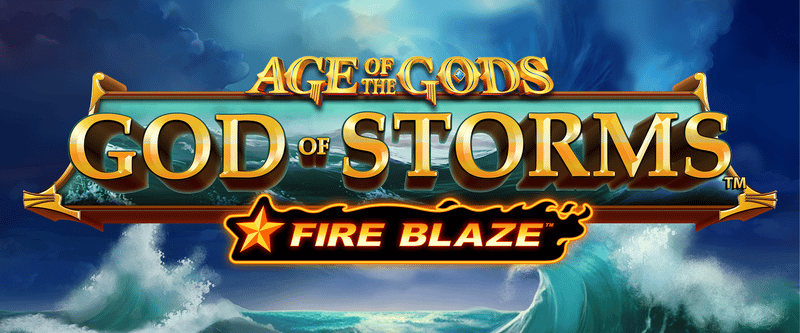 Age of the Gods God Of Storms Fire Blaze - Game Title