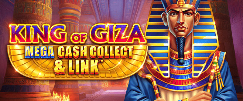 Mega Cash Collect and Link King of Giza - Game Title