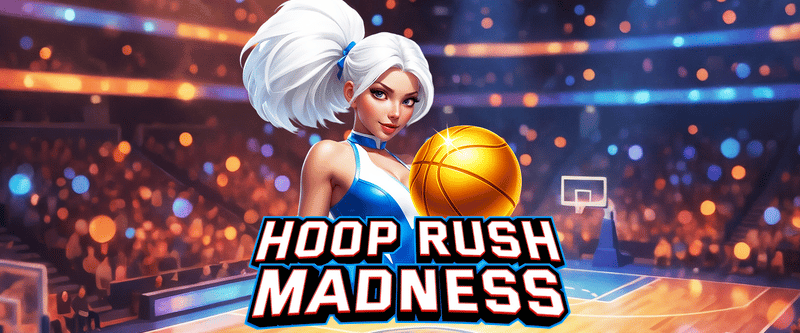 Hoop Rush Madness - Game Title