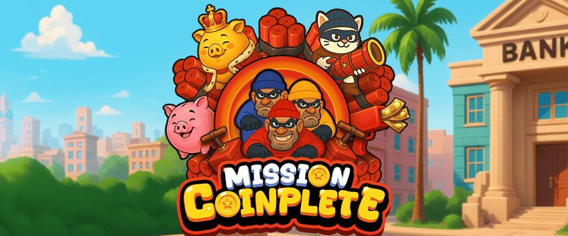Mission Coinplete - Game Title