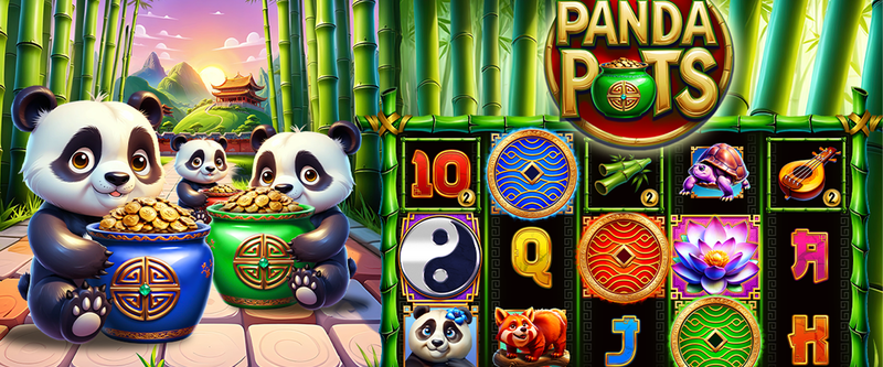 Panda Pots - Game Title