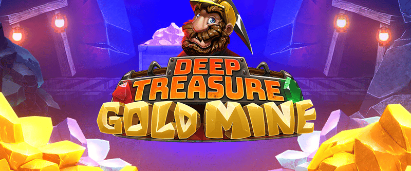 Deep Treasure Gold Mine - Game Title