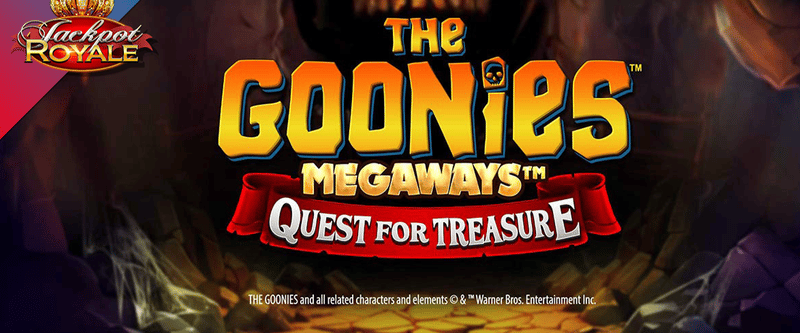 The Goonies Megaways Quest for Treasure Jackpot Royale (NJ) - Game Title