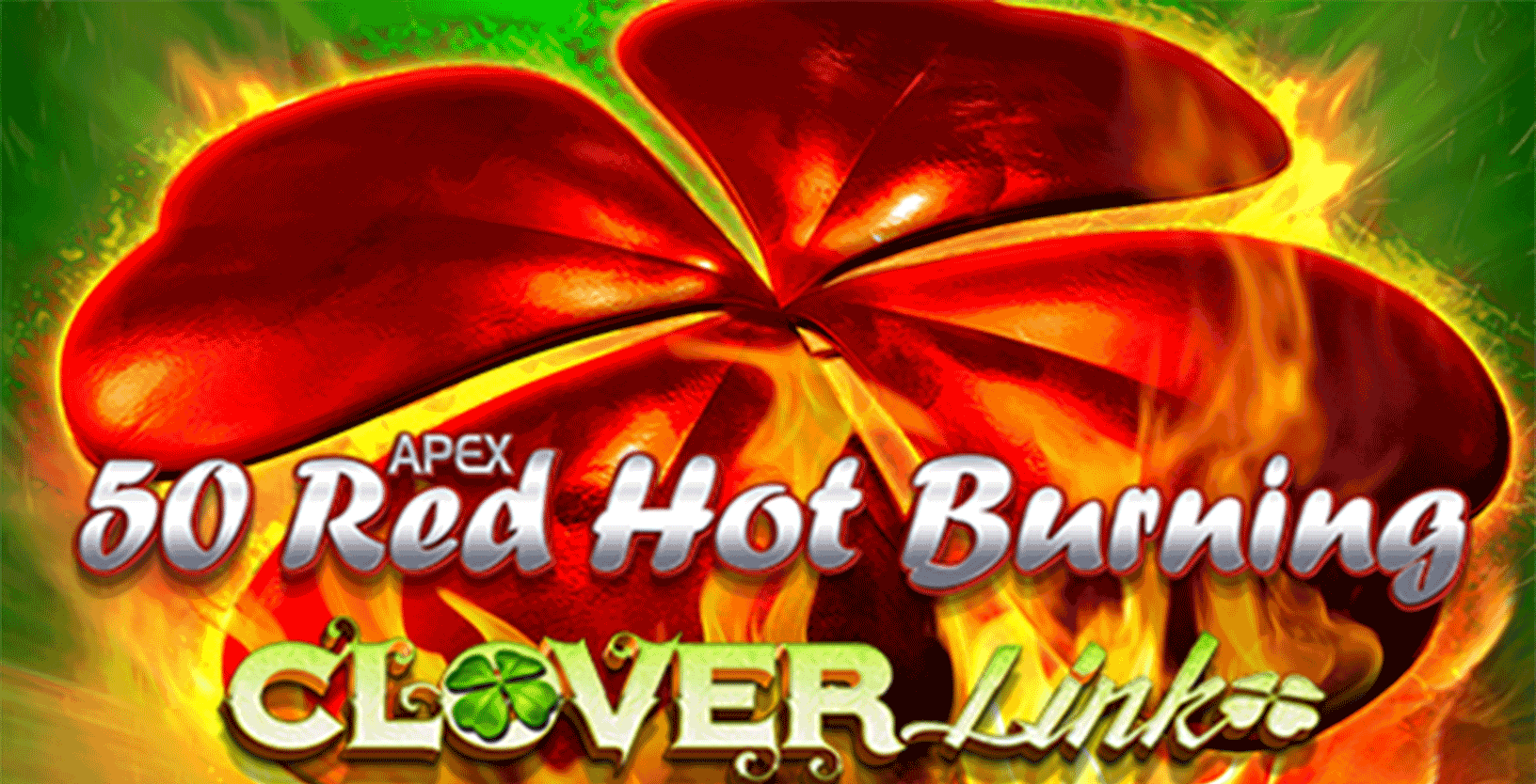 50 Red Hot Burning Clover Link - Game Title