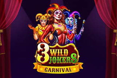 Play 3 Wild Jokers Carnival