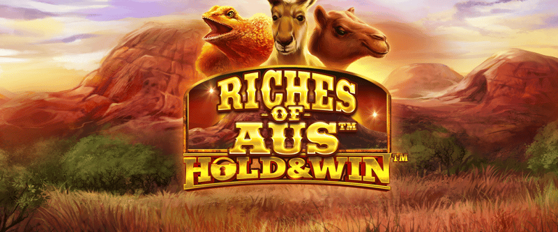 Riches of Aus Hold & Win - Game Title
