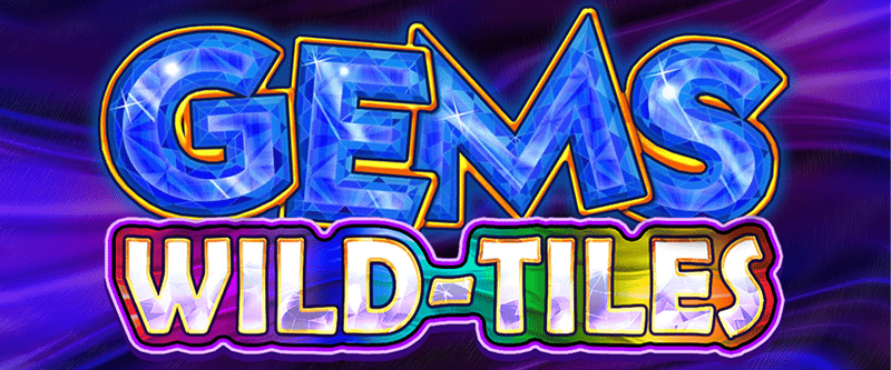 Gems Wild Tiles - Game Title