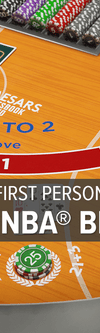First Person Caesars NBA® Blackjack - Game Title