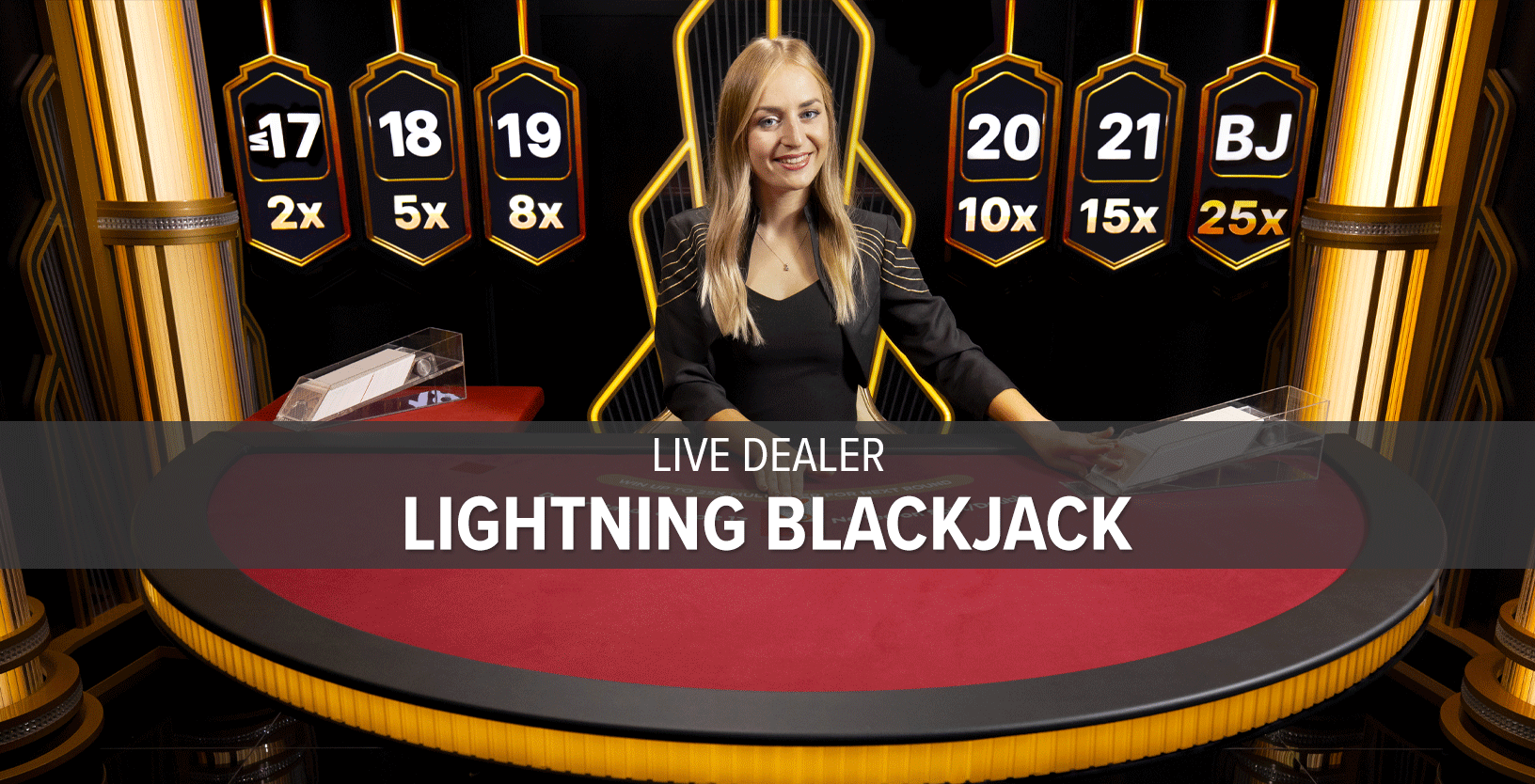 Live Dealer Lightning Blackjack (Ontario) - Game Title