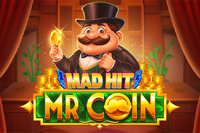 Mad Hit Mr Coin - Game Title