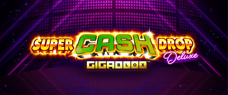 Super Cash Drop Deluxe Gigablox - Game Title