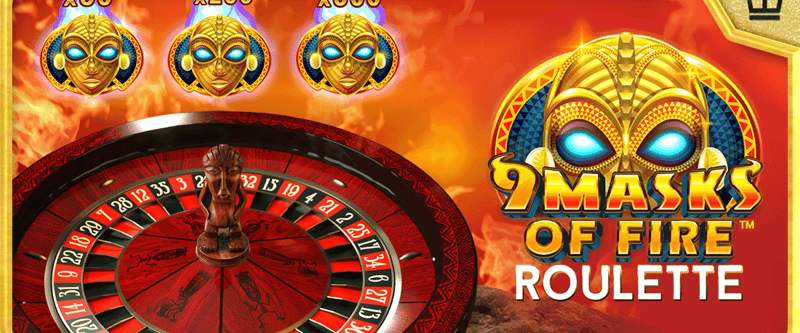 9 Masks of Fire Roulette - Game Title