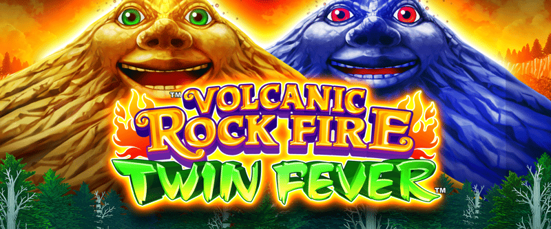 Volcanic Rock Fire Twin Fever - Game Title