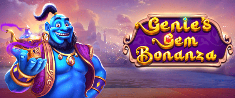 Genie's Gem Bonanza - Game Title