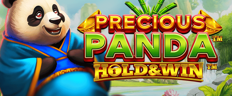 Precious Panda Hold and Win - Game Title