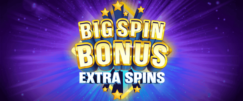Big Spin Bonus Extra Spins - Game Title