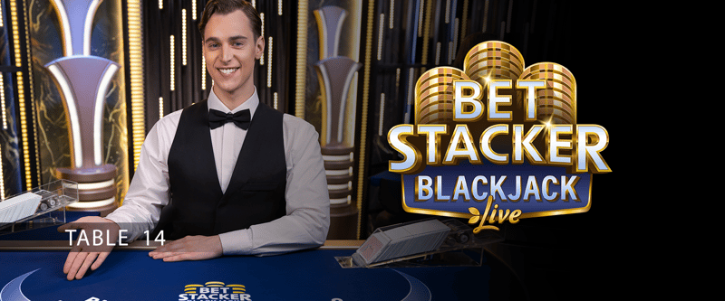 Live Dealer Classic Bet Stacker Blackjack 14 (ON/AB) - Game Title