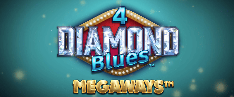 4 Diamond Blues Megaways - Game Title