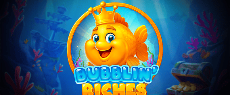 Bubblin Riches - Game Title