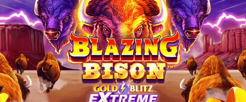 Blazing Bison Gold Blitz Extreme - Game Title