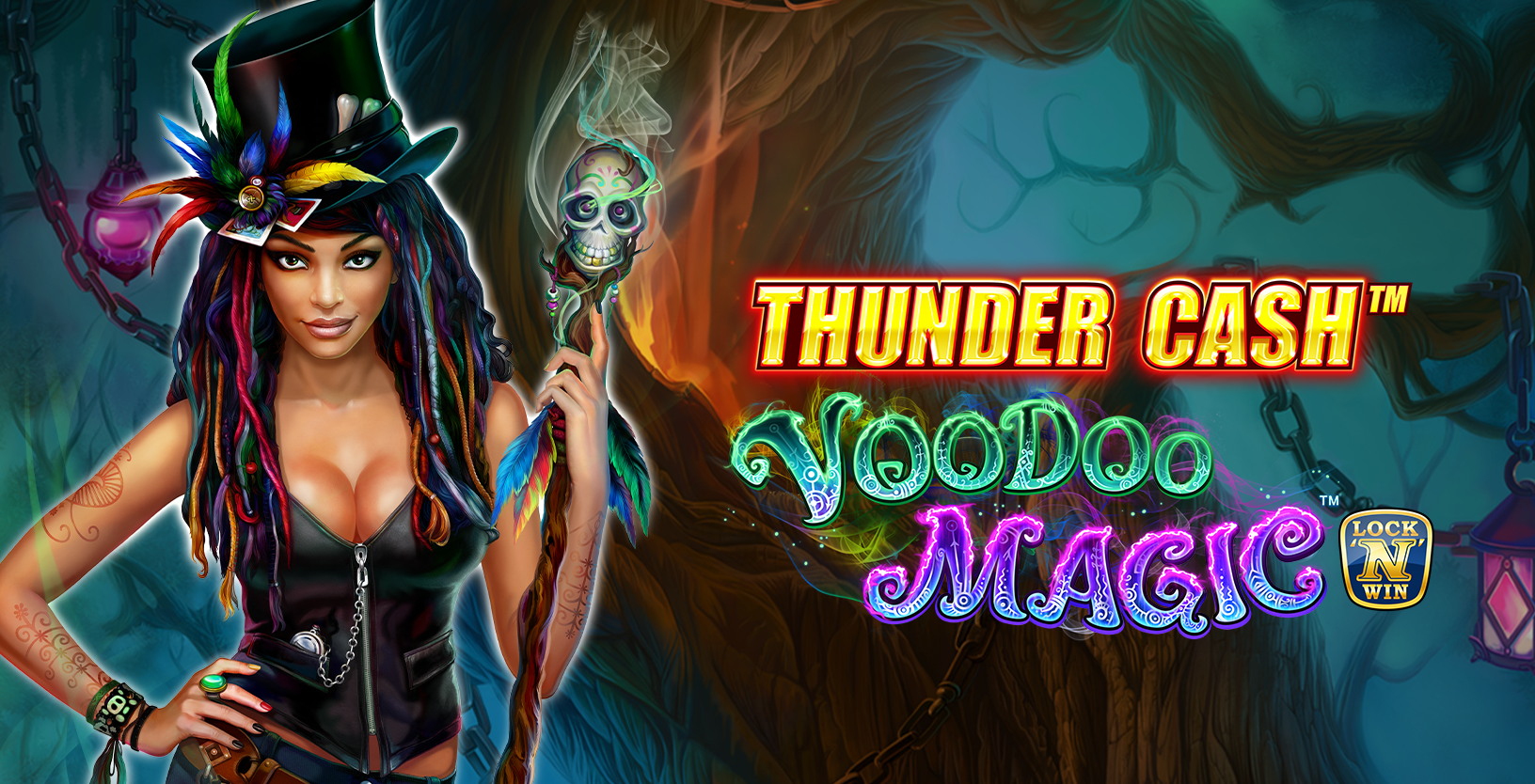 Thunder Cash: Voodoo Magic - Game Title