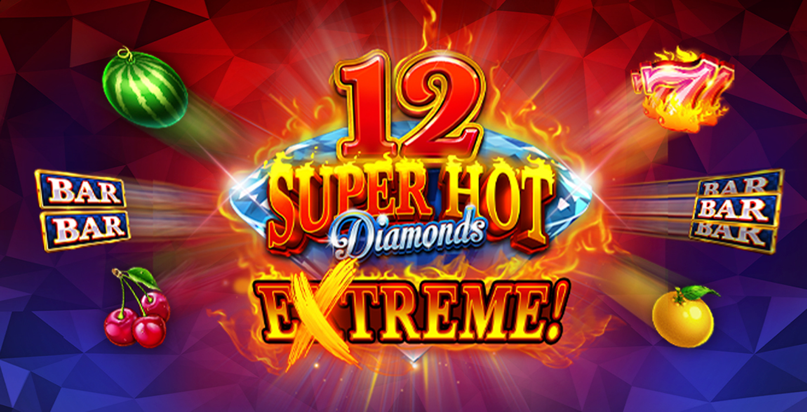 12 Super Hot Diamonds Extreme - Game Title