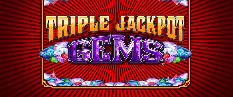 Triple Jackpot Gems - Game Title