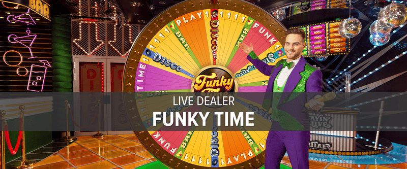 Live Dealer Funky Time (ON) - Game Title