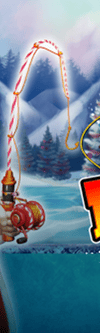 Big Bass Christmas Frozen Lake - Game Title