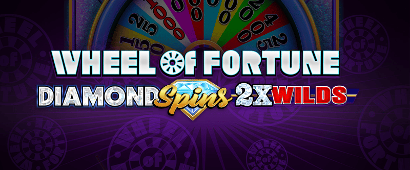 Wheel of Fortune Diamond Spins 2x Wilds - Game Title