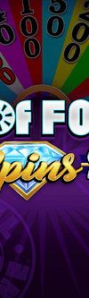 Wheel of Fortune Diamond Spins 2x Wilds - Game Title