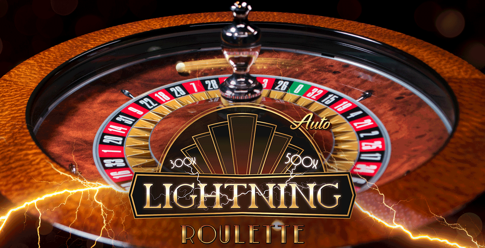 Live Dealer Auto Lightning Roulette (MI) - Game Title