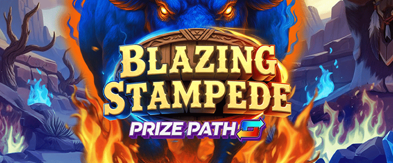 Blazing Stampede - Game Title