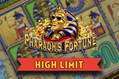 Pharaoh's Fortune High Limit - Game Title