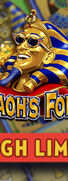 Pharaoh's Fortune High Limit - Game Title