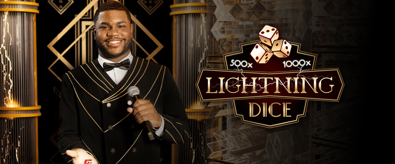 Live Dealer Lightning Dice (NJ) - Game Title