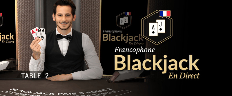 Live Dealer Classique Blackjack Deux (ON) - Game Title