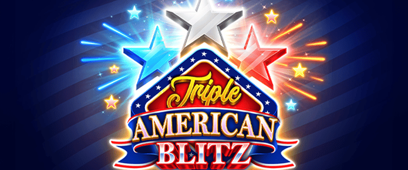 Triple American Blitz - Game Title
