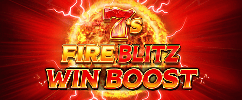 7s Fire Blitz Win Boost - Game Title