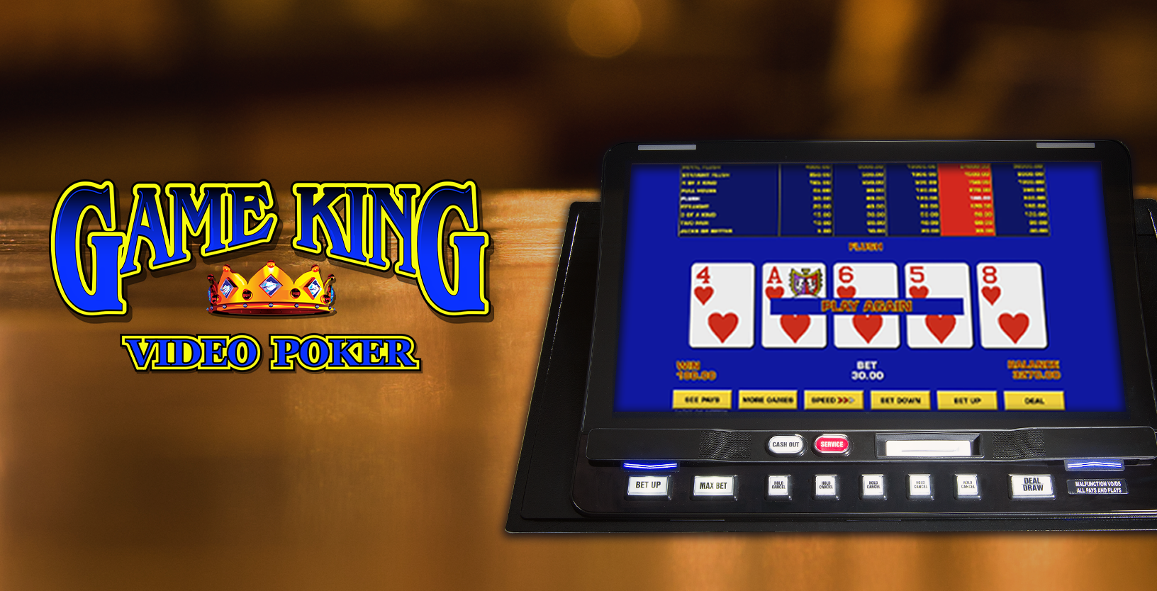 Game King Video Poker - Game Title