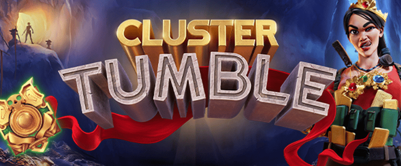 Cluster Tumble - Game Title