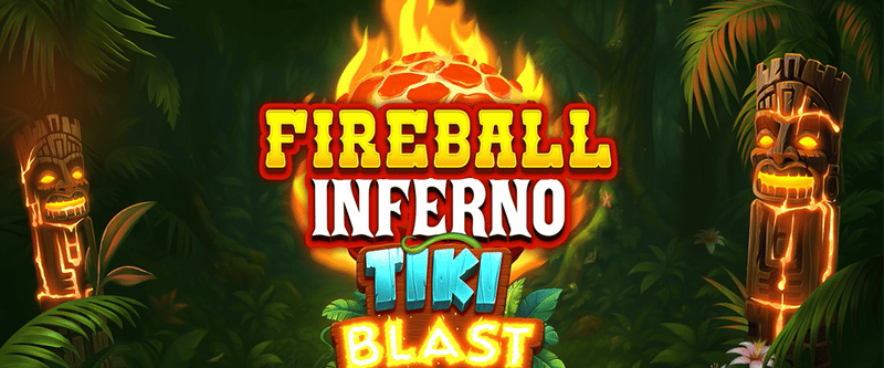 Fireball Inferno Tiki Blast - Game Title
