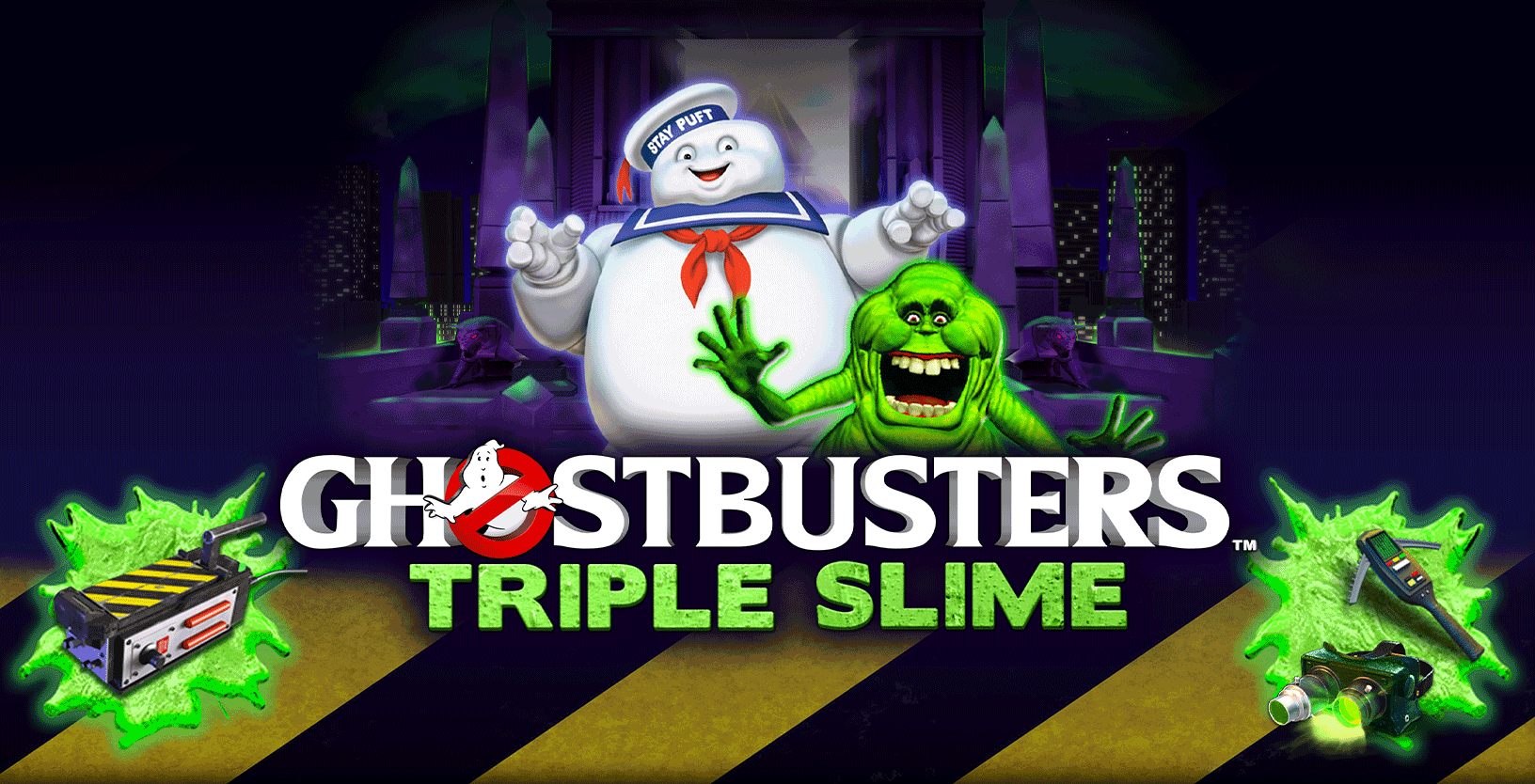Ghostbusters Triple Slime - Game Title