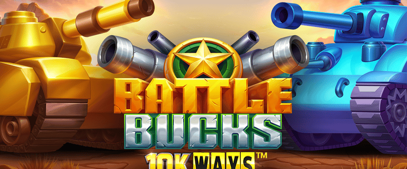Battle Bucks 10,000 Ways - Game Title