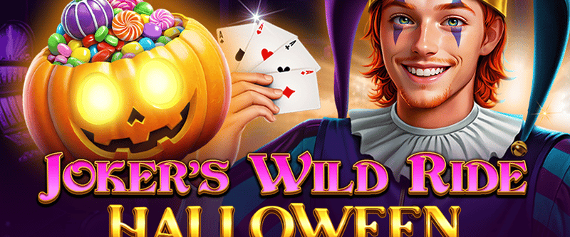 Joker's Wild Ride - Halloween - Game Title