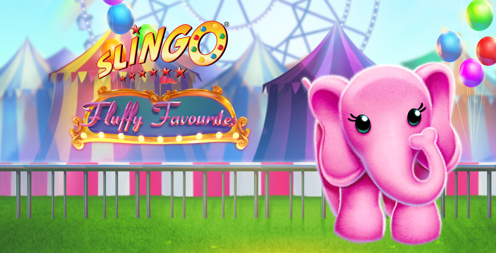 Slingo Fluffy Favorites - Game Title
