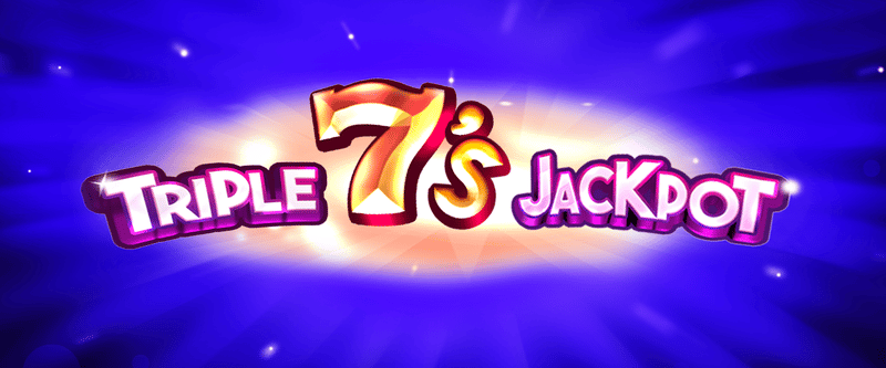 Triple 7s Jackpot - Game Title