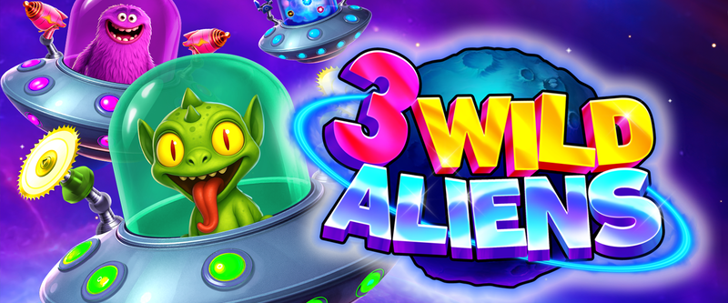 3 Wild Aliens - Game Title