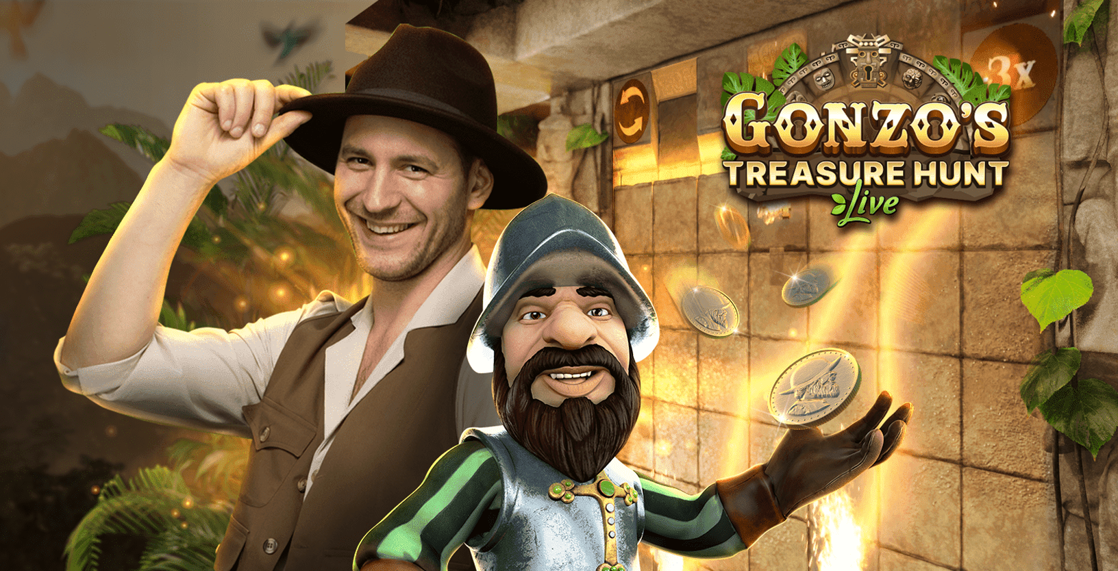 Gonzo's Treasure Hunt Live (Ontario) - Game Title