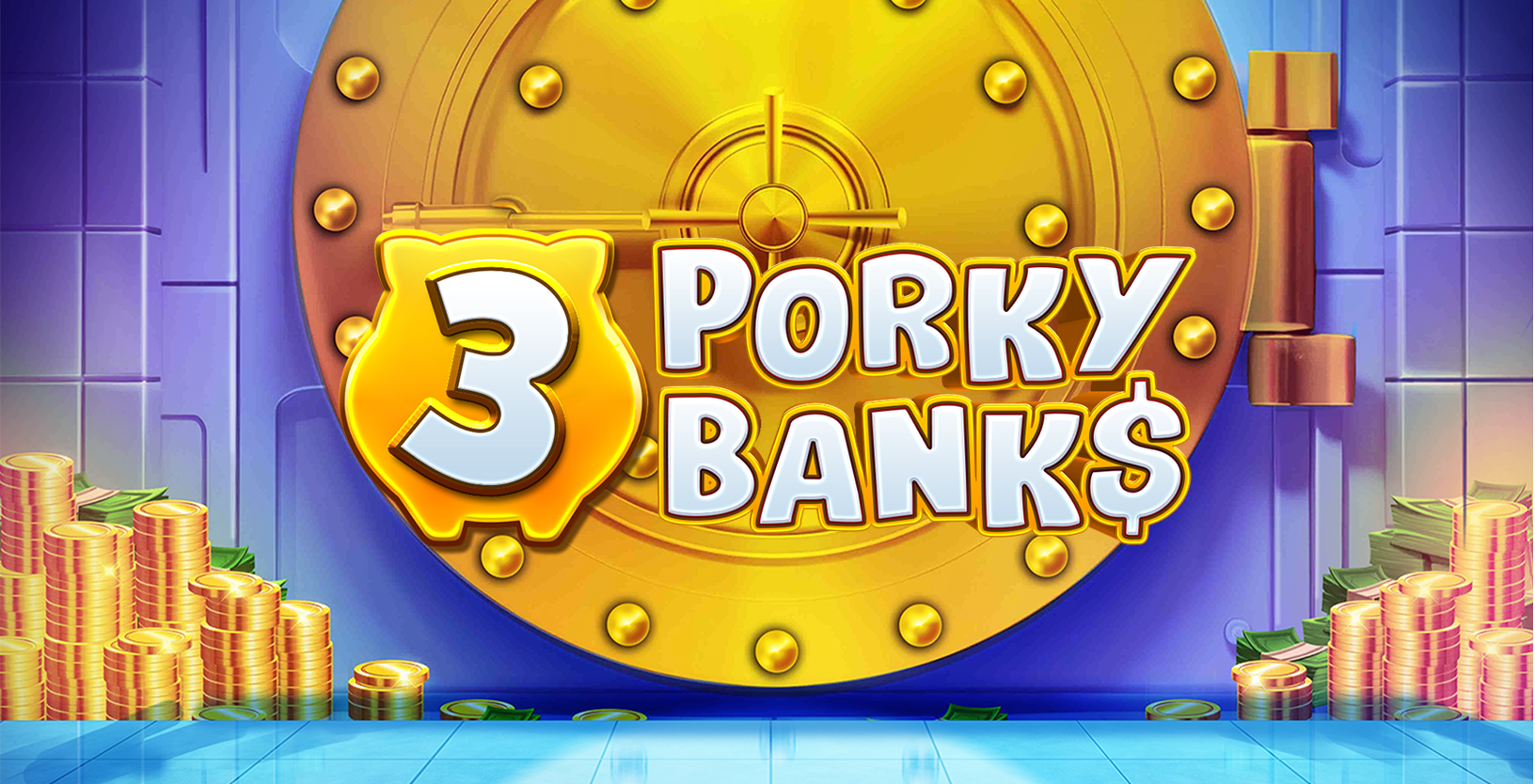 3 Porky Banks Hold and Win - Game Title